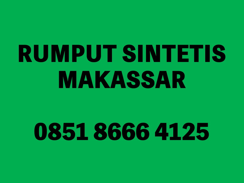 Cover photo of Supplier Rumput Sintetis Makassar